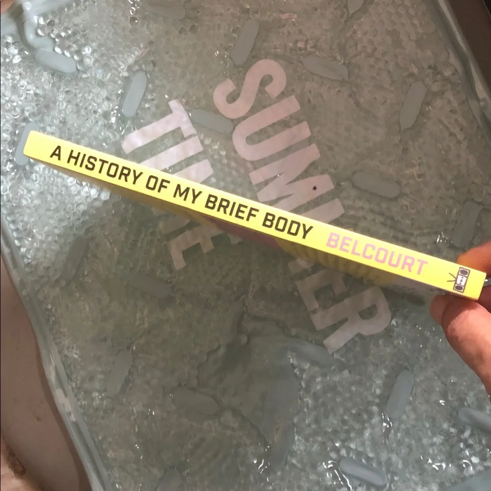 A History of My Brief Body by Billy-Ray Belcourt - Yellow & Pink Cover